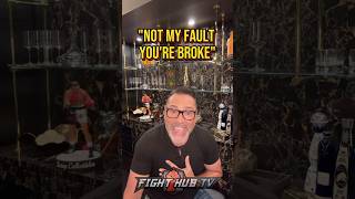 De La Hoya CLOWNS Juan Marquez “ YOU’RE BROKE” [upl. by Lidstone]