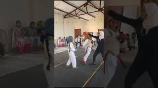 Devanahalli Taluk level karate fight👏🏻👏🏻🥰🥰🌹🌹 [upl. by Ssitnerp]