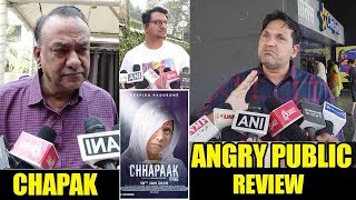 Chhapaak Movie ANGRY Public Review  Audience Dissapointed  Dipikaa Pad Megha Gulzar [upl. by Elita944]