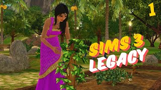 Sims 3 Legacy Challenge Part 1 Jayas New Beginning in Sunlit Tides [upl. by Yhtomiht236]