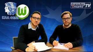 CLVORSCHAU KAA GENT VS VFL WOLFSBURG [upl. by Woolson]