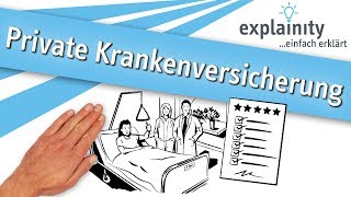 Private Krankenversicherung einfach erklärt explainity® Erklärvideo [upl. by Odine576]