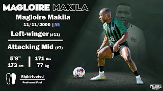 Magloire Makila ► Sophomore Season ► Highlights 2023 [upl. by Nahtanohj]