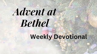 Advent Devotional Week 1 Hope [upl. by Olimreh]