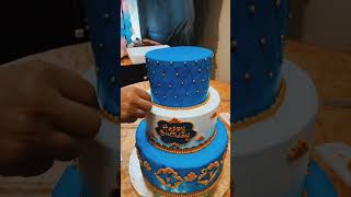 King Cake 3 Tiyar Cake Decorating Process tranding cake akhtarcakemaster king youtube [upl. by Caprice]