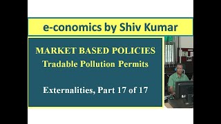 economics by Shiv Kumar Market Based Policies Tradable Pollution Permits [upl. by Bhatt]