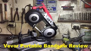 Vevor Portable Metal Cutting Bandsaw Review [upl. by Boyes]