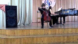 Concerto No4  Goltermann Гольтерман концерт 4 1 часть Yan Khmelevsky [upl. by Elysha907]