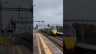 GWR 800016 passes Severn Tunnel Junction with three tone [upl. by Anitnatsnoc]