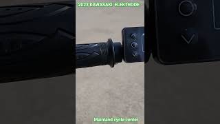 2023 KAWASAKI ELEKTRODE WALKAROUND dirtbike electric kawasaki balancebike elektrode [upl. by Ellehsat583]