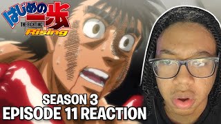 IPPO VS SAWAMURA  Hajime No Ippo Season 3 Episode 11 Reaction [upl. by Adnilrev231]