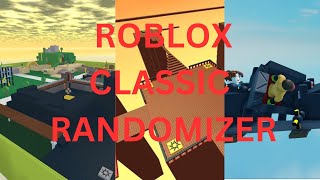 ROBLOX CLASSIC RANDOMIZER AD [upl. by Devy]