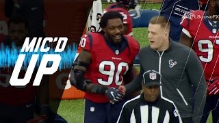 Jadeveon Clowney Micd Up vs Jaguars quotBe a savage Savagequot  NFL Films  Sound FX [upl. by Sidonius]