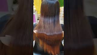 Nanoplastia hair treatment ♥️hairstyle haircare fashiobeauty 😊 [upl. by Anyak]