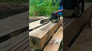 Stihl Chainsaw board size cutting skill [upl. by Davita483]