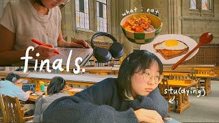 college vlog 💤 finals long days at libraries amp daily life as a student [upl. by Ulu]