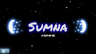 Sumna  Asinine  Lyric Video TMTVPR [upl. by Durkee]