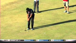 2013 Open Championship Round 2 ESPN highlights [upl. by Xanthe575]