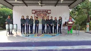 KENDRIYA VIDYALAYA SONG BHARAT KA SWARNIM GOURAV PRESENTED BY STUDENTS ON KVS FOUNDATION DAY 2023 [upl. by Yrod]