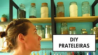 DIY das Prateleiras da nossa cozinha [upl. by Dinsmore]