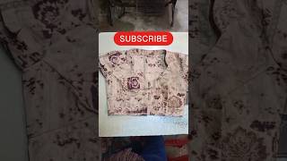 How to stitch round collar neckround collar for blause short viralvideo sewing fashion [upl. by Navad]