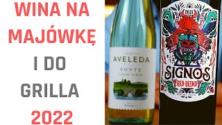 Wino na Majówkę 2022  test białego i czerwonego wina z Biedronki i Lidla [upl. by Haral]