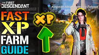 The First Descendant INSANE XP FARM FASTEST Way To Level Up EASY XP Farm Guide [upl. by Bradney]