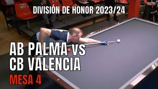 9ª J DIV HONOR AB PALMA vs CB VALENCIA  M 4  T 202324 [upl. by Leonsis]