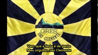 São Clemente 2015 Letra e Samba [upl. by Zuckerman669]