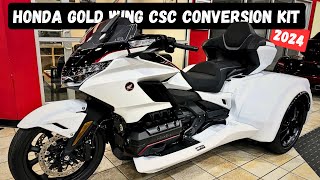 The Ultimate Trike Upgrade for Touring Enthusiasts  2024 Honda Gold Wing CSC Conversion Kit [upl. by Einaej368]