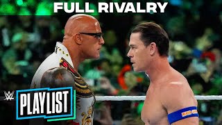 John Cena vs The Bloodline rivalry history WWE Playlist [upl. by Melquist831]