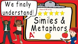 Similes and Metaphors  Award Winning Similes and Metaphors Teaching Video  New [upl. by Fabriane]