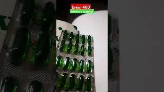 Evion 400  Vitamin e capsules evion400 skincare MedicinePlus shorts video [upl. by Gloriana]