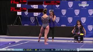 Katelyn Ohashi 2017 Floor at PAC12 Championships 9850 [upl. by Olympium]