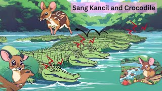 Sang Kancil and the Crocodile  Story in English  CrescentStorytellers [upl. by Eeldivad]