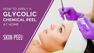 How to Apply Glycolic Chemical Face Peel At Home [upl. by Travers955]