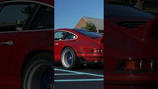 Porsche Singer DLS Singing Red and Blue porsche porsche911 carshow [upl. by Drusie296]