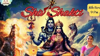 Anapanasati Meditation and Shiv Shakti By Nanditha 81124 [upl. by Havstad]