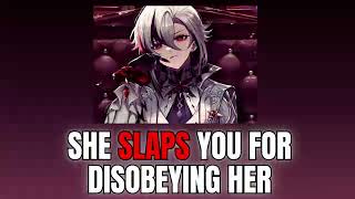 She slaps you for disobeying her  Arlecchino x Listener Genshin [upl. by Mellisa]