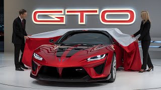 NEW 2025 Pontiac GTO Officially Revealed  FIRST LOOK [upl. by Fifi857]