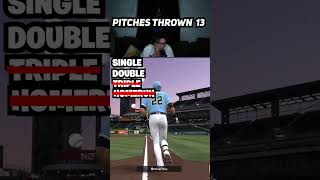 CHRISTIAN YELICH CYCLE CHALLENGE HIT OFF PITCHER MLB THE SHOW 24 [upl. by Rramo]