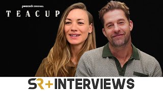 Teacups Yvonne Strahovski amp Scott Speedman On The Family Drama At The Heart Of New Horror Show [upl. by Fisa]