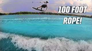 100 FOOT ROPE  WAKEBOARDING [upl. by Quint645]