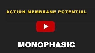 Action Membrane Potential Monophasic action potential  uhslosmodularsystem [upl. by Carrington]