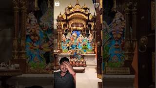 Iskcon temple mathura hindudeity ytshorts shyam hindugod ytviral [upl. by Ratib]