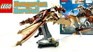 Lego Harry Potter Hungarian Horntail speed build 76406 [upl. by Cherian]