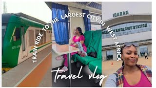 Largest city in West Africa The City of Brown Roofs Lagos to Ibadan Train Ride Travel Vlog [upl. by Ulrikaumeko]