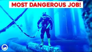 Inside The Most Dangerous Job Ever Underwater Welding and Why This Job Earns So Much Money [upl. by Aguste311]