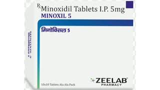 MINOXIL 5 Tablets Minoxidil Tablets IP 5mg [upl. by Marl]