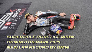 Superpole practice WSBK Donington 2024 Results highlights [upl. by Sudbury192]